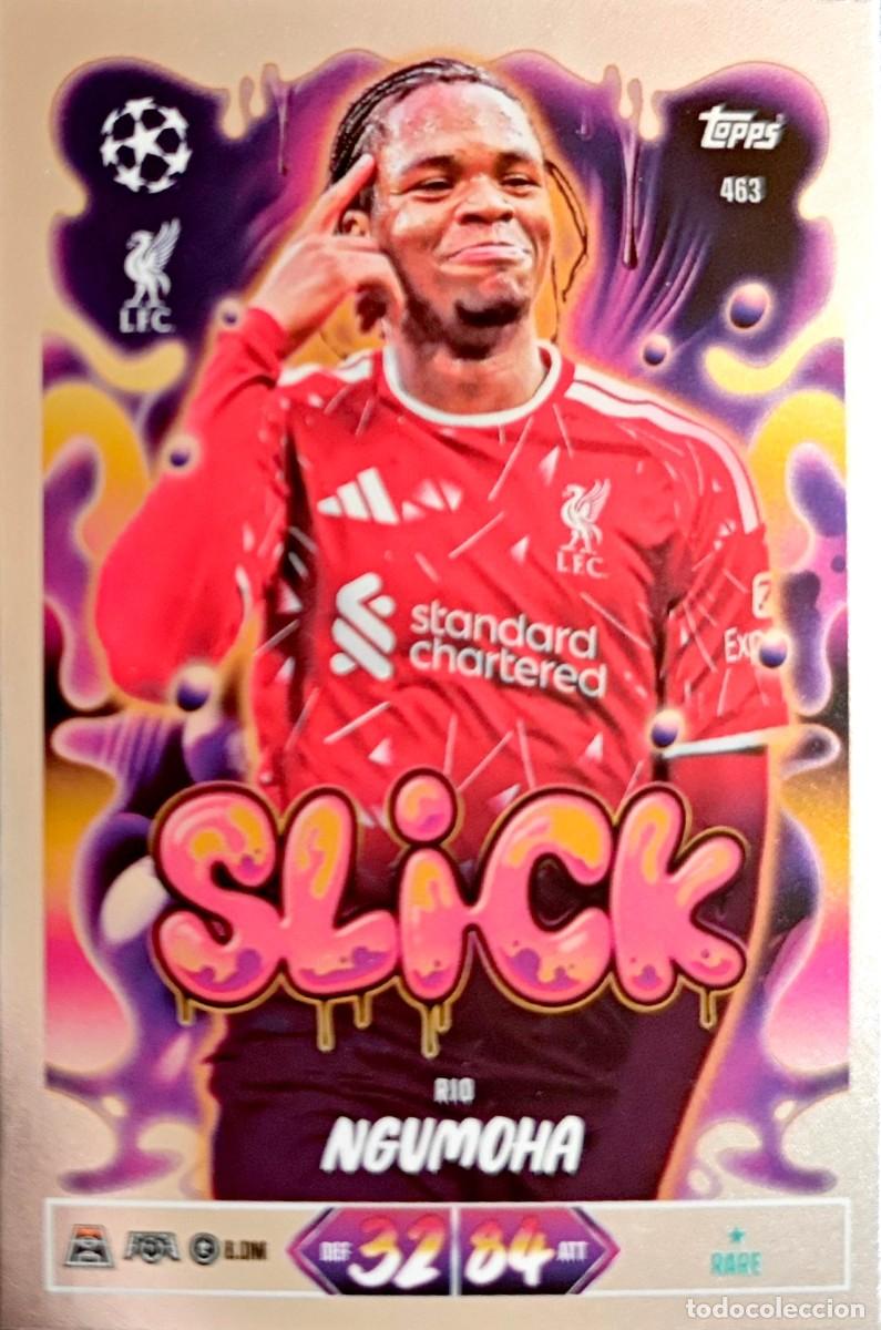 Cromos de f&uacute;tbol: 463 Rio Ngumoha - Liverpool FC - SLICK - TOPPS Match Attax 2026 2027 26 27