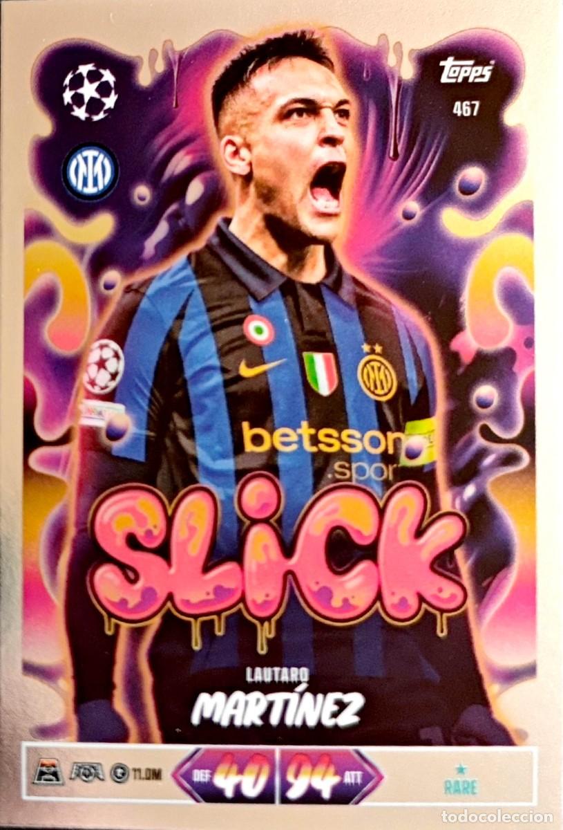 Cromos de f&uacute;tbol: 467 Lautaro Martinez - Inter de Milan - SLICK - TOPPS Match Attax 2026 2027 26 27