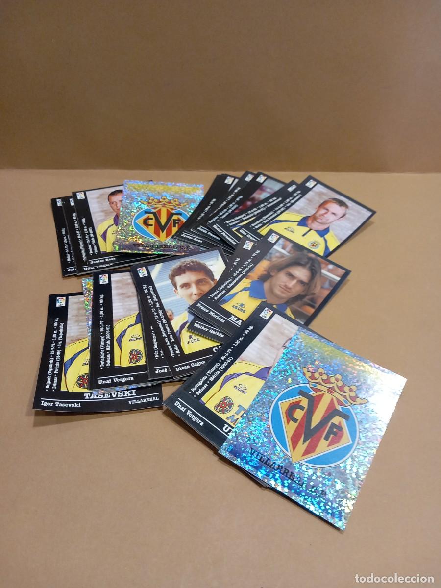 Cromos de f&uacute;tbol: VILLARREAL LOTE DE 45 CROMOS DE F&Uacute;TBOL 2000-2001 NUNCA PEGADOS PANINI /COMPRA MIN&Iacute;MA 5 &euro;