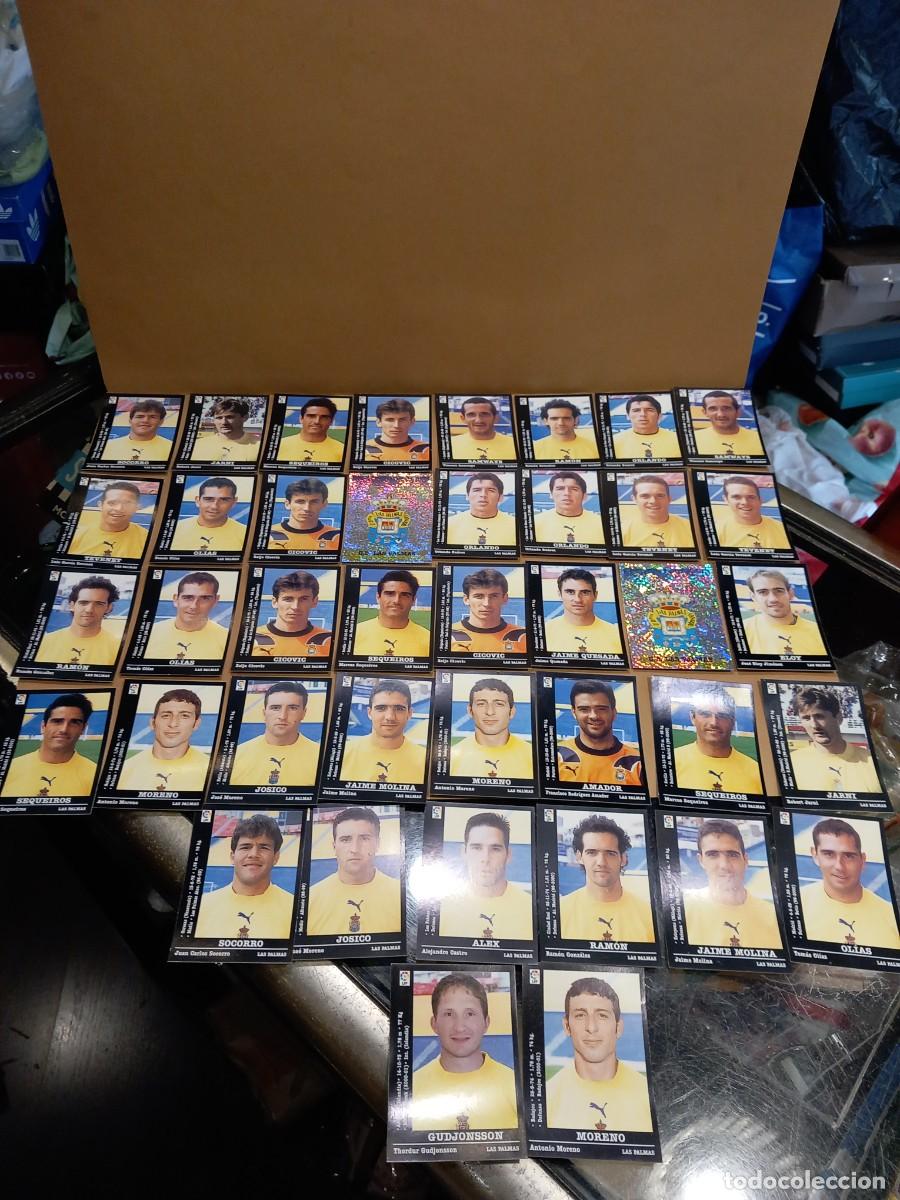 Cromos de f&uacute;tbol: LAS PALMAS LOTE DE 40 CROMOS DE F&Uacute;TBOL 2000-2001 NUNCA PEGADOS PANINI /COMPRA MIN&Iacute;MA 5 &euro;