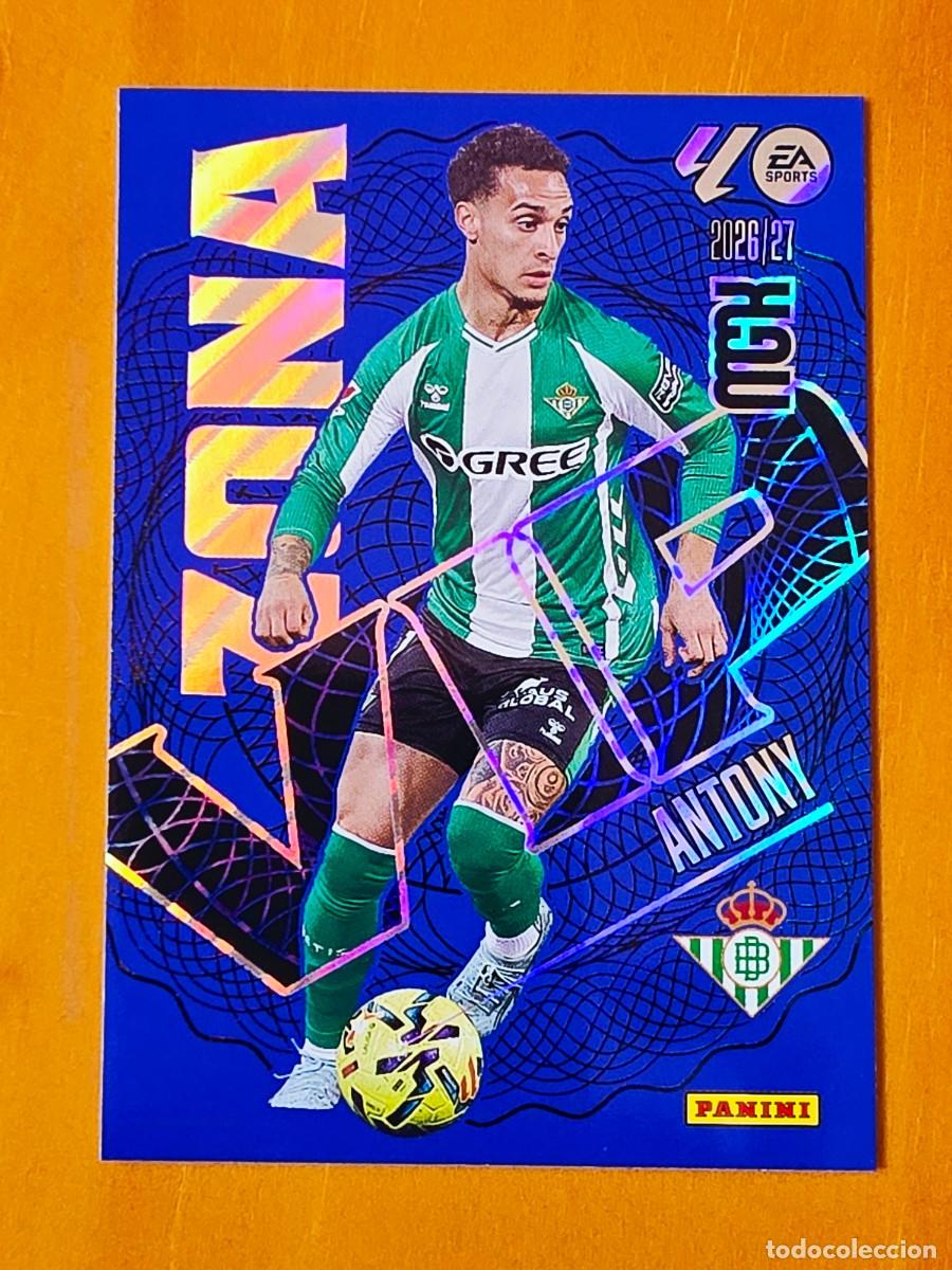 Cromos de f&uacute;tbol: 388 Antony, Real Betis, Zona VIP, Panini Megacracks MGK 2026 2027 26 27