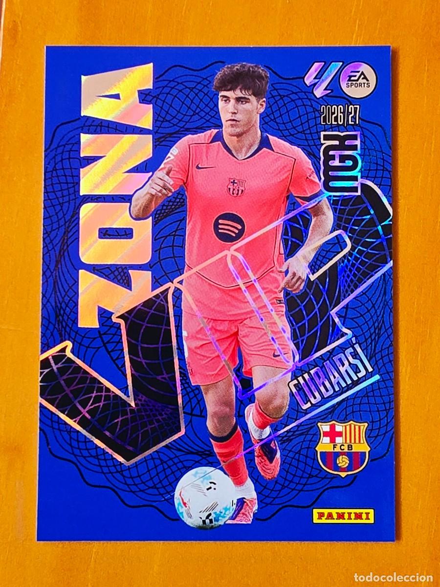 Cromos de f&uacute;tbol: 391 Pau Cubars&iacute;, FC Barcelona, Zona VIP, Panini Megacracks MGK 2026 2027 26 27