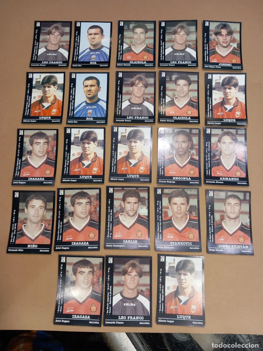 Cromos de f&uacute;tbol: MALLORCA LOTE DE 23 CROMOS DE F&Uacute;TBOL 2000-2001 NUNCA PEGADOS PANINI /COMPRA MIN&Iacute;MA 5 &euro;