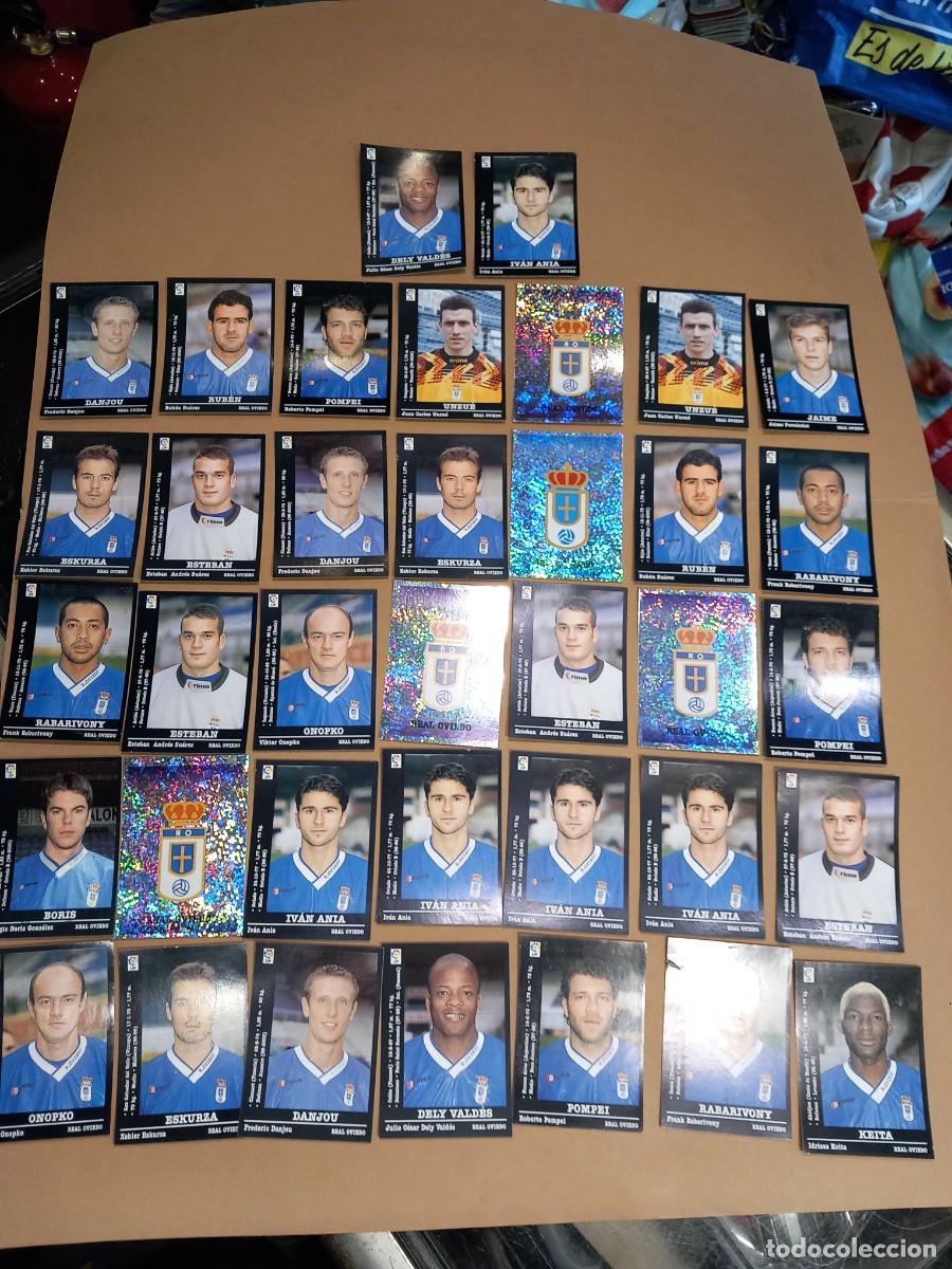 Cromos de f&uacute;tbol: ZARAGOZA LOTE DE 33 CROMOS DE F&Uacute;TBOL 2000-2001 NUNCA PEGADOS PANINI /COMPRA MIN&Iacute;MA 5 &euro;