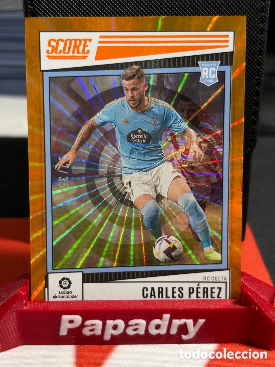 Cromos de f&uacute;tbol: CARLES PEREZ /35 RC CELTA SCORE 2022-23 LA LIGA PANINI RC