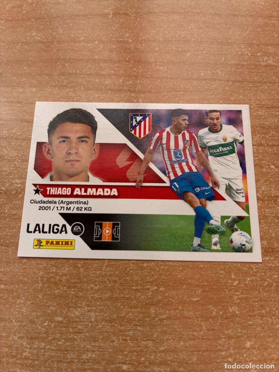 Cromos de f&uacute;tbol: 16 THIAGO ALMADA ATL&Eacute;TICO MADRID LIGA ESTE 2026 2027