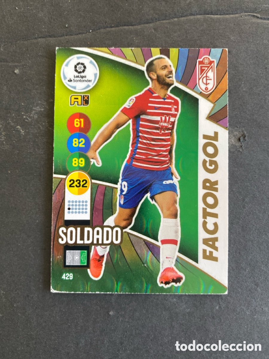 Cromos de f&uacute;tbol: Cromo Adrenalyn liga 20/21 Factor gol N* 429
