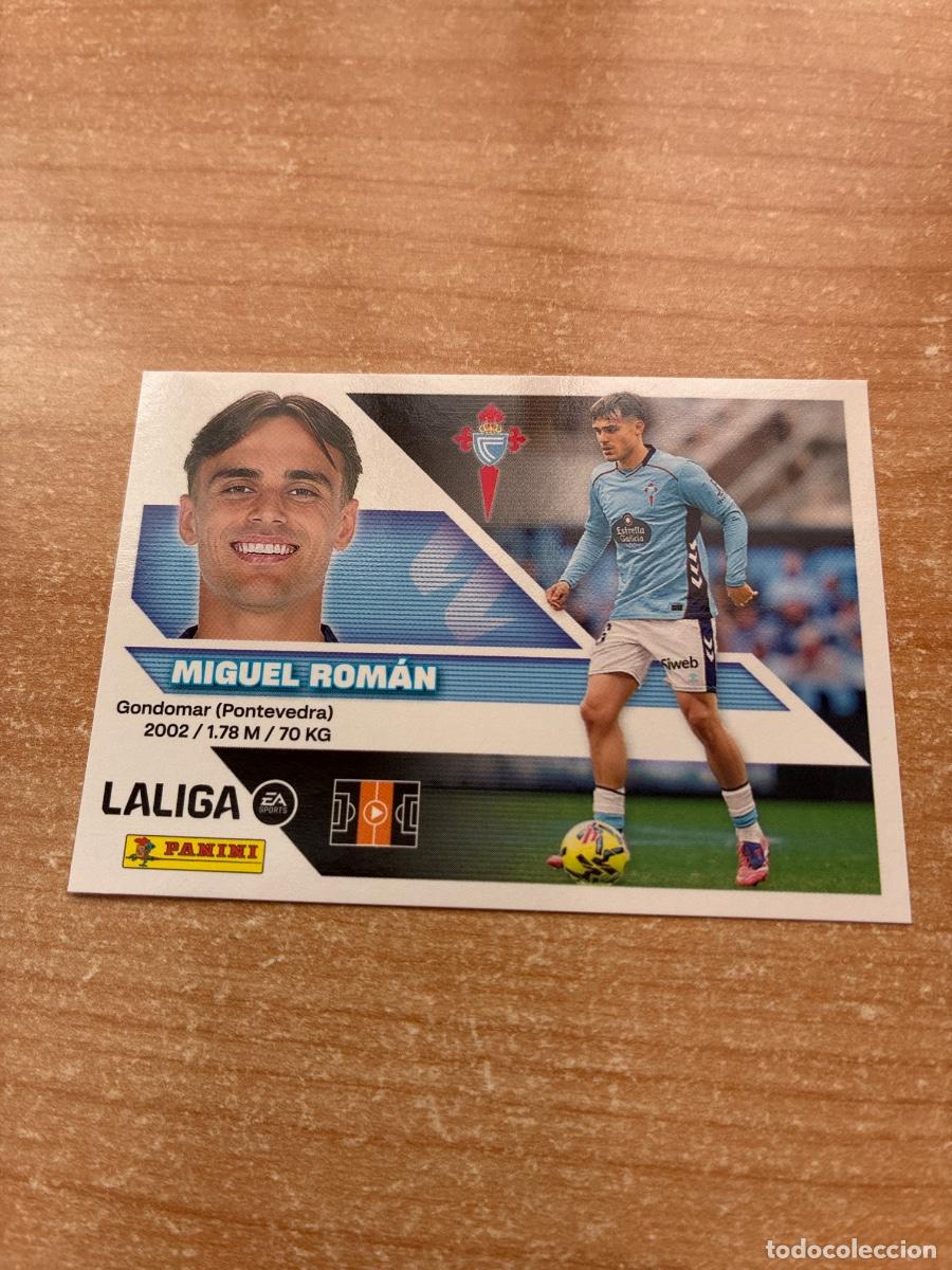 Cromos de f&uacute;tbol: 12 MIGUEL ROM&Aacute;N CELTA VIGO LIGA ESTE 2026 2027