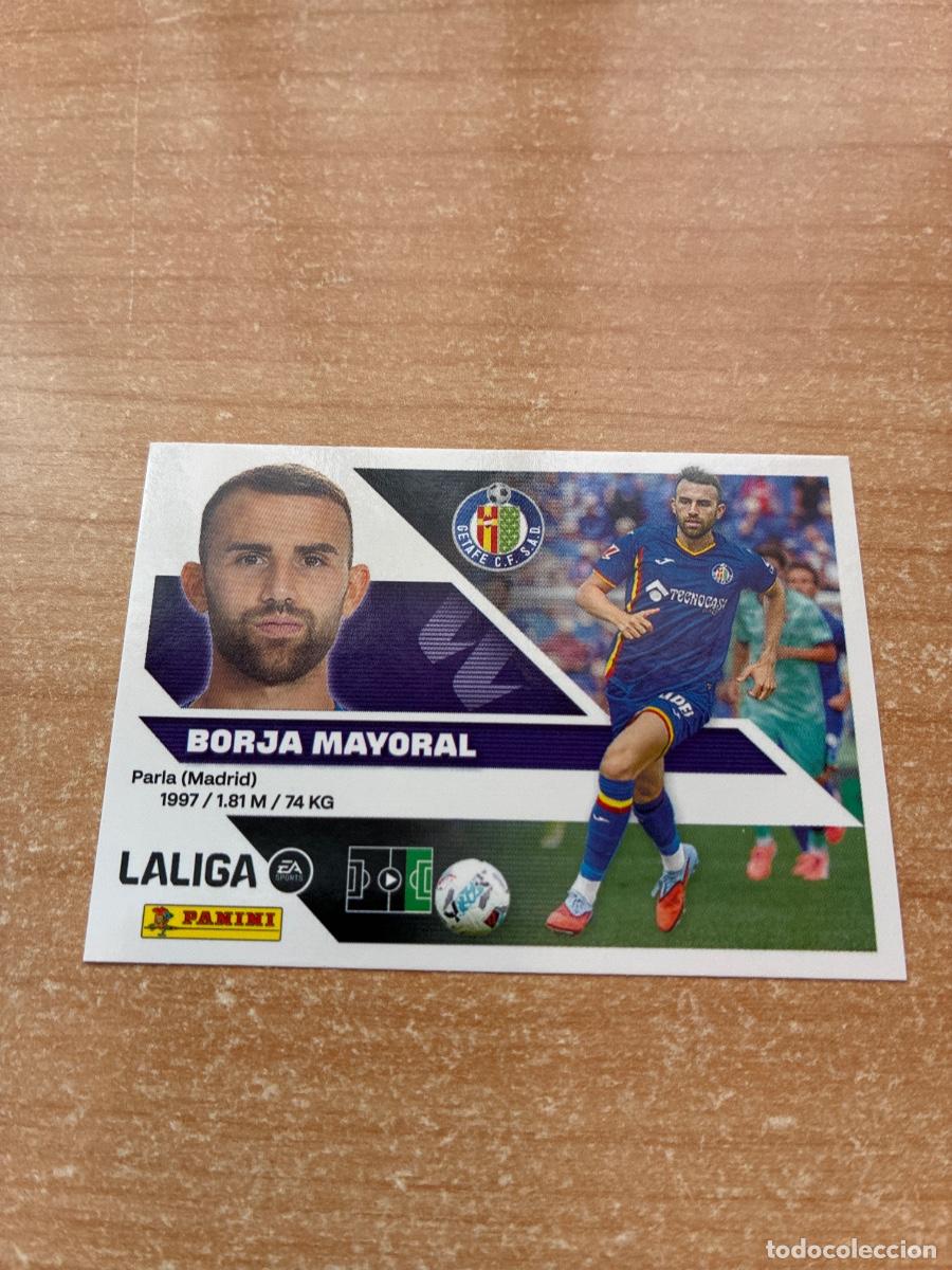 Cromos de f&uacute;tbol: 18 BORJA MAYORAL GETAFE LIGA ESTE 2026 2027