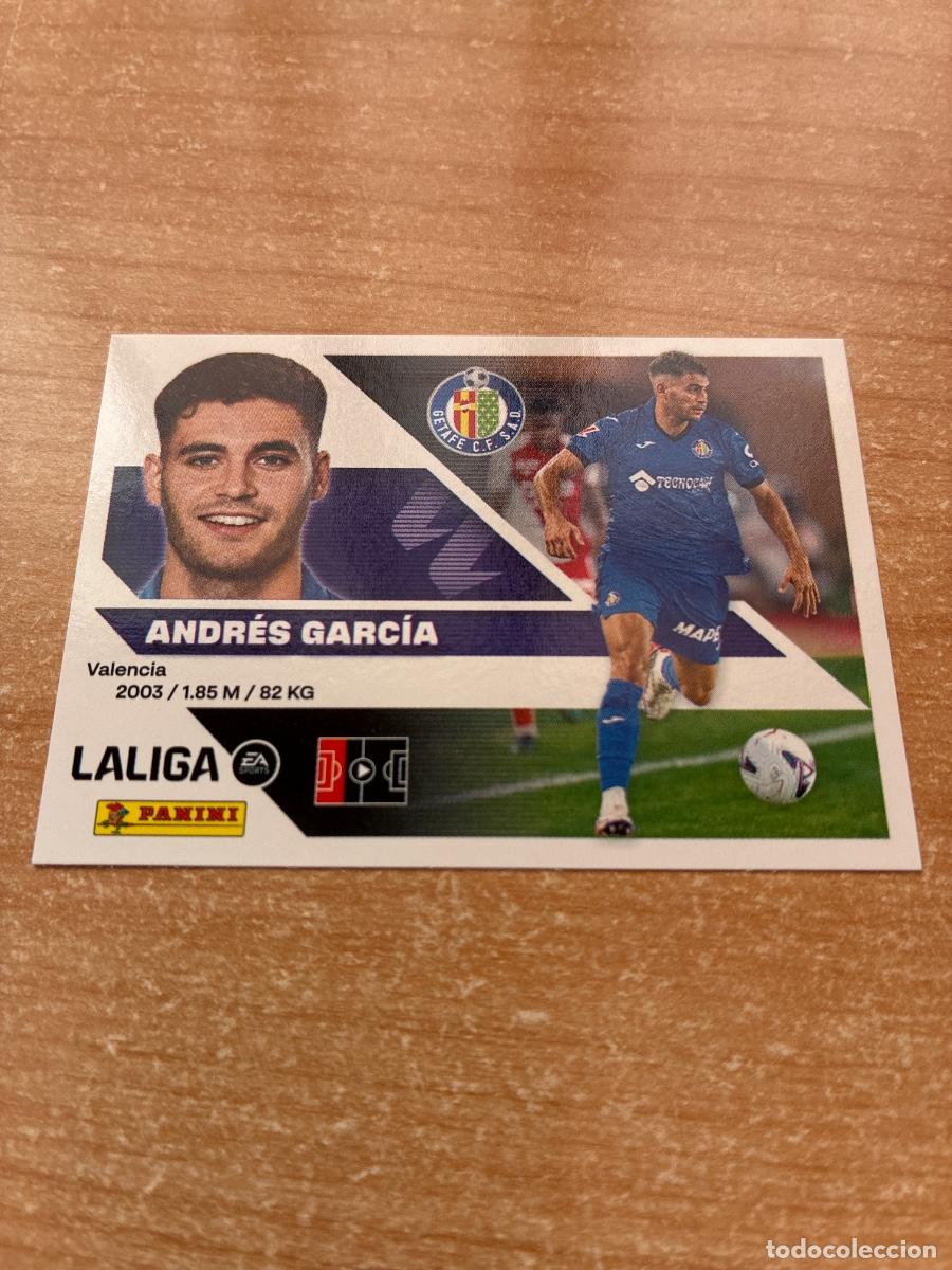 Cromos de f&uacute;tbol: 18 ANDR&Eacute;S GARC&Iacute;A &Uacute;LTIMO FICHAJE GETAFE LIGA ESTE 2026 2027