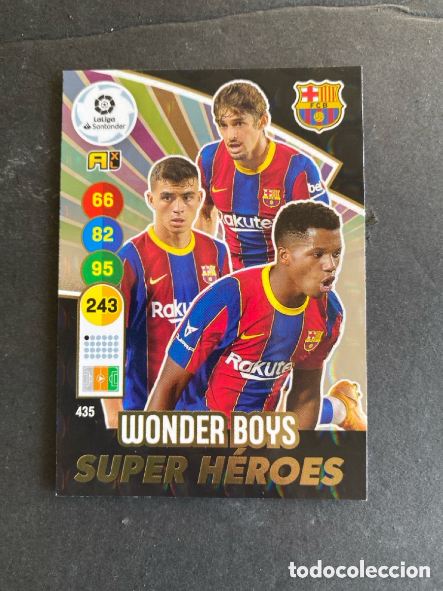 Cromos de f&uacute;tbol: Cromo Adrenalyn liga 20/21 S&uacute;per H&eacute;roes N* 435