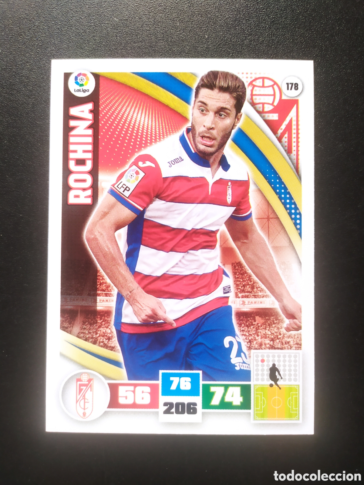 Cromos de f&uacute;tbol: Adrenalyn 2015 2016 15 16 panini Rochina n&deg; 178 Granada