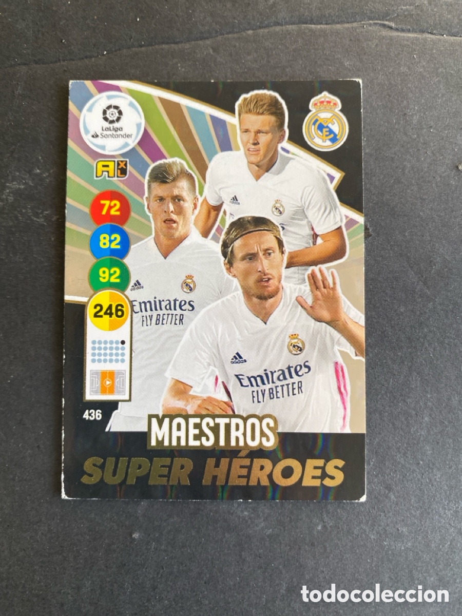 Cromos de f&uacute;tbol: Cromo Adrenalyn liga 20/21 S&uacute;per H&eacute;roes N* 436