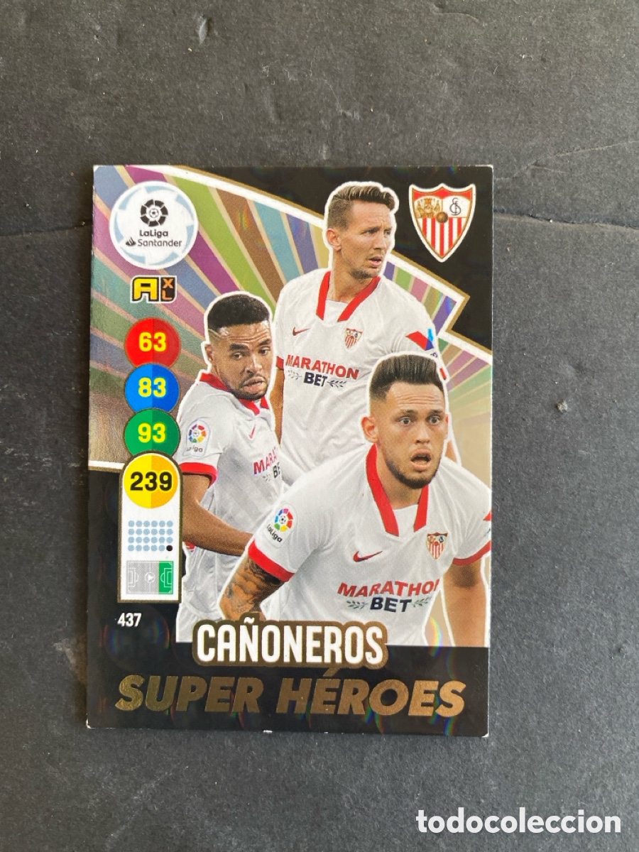 Cromos de f&uacute;tbol: Cromo Adrenalyn liga 20/21 S&uacute;per H&eacute;roes N* 437