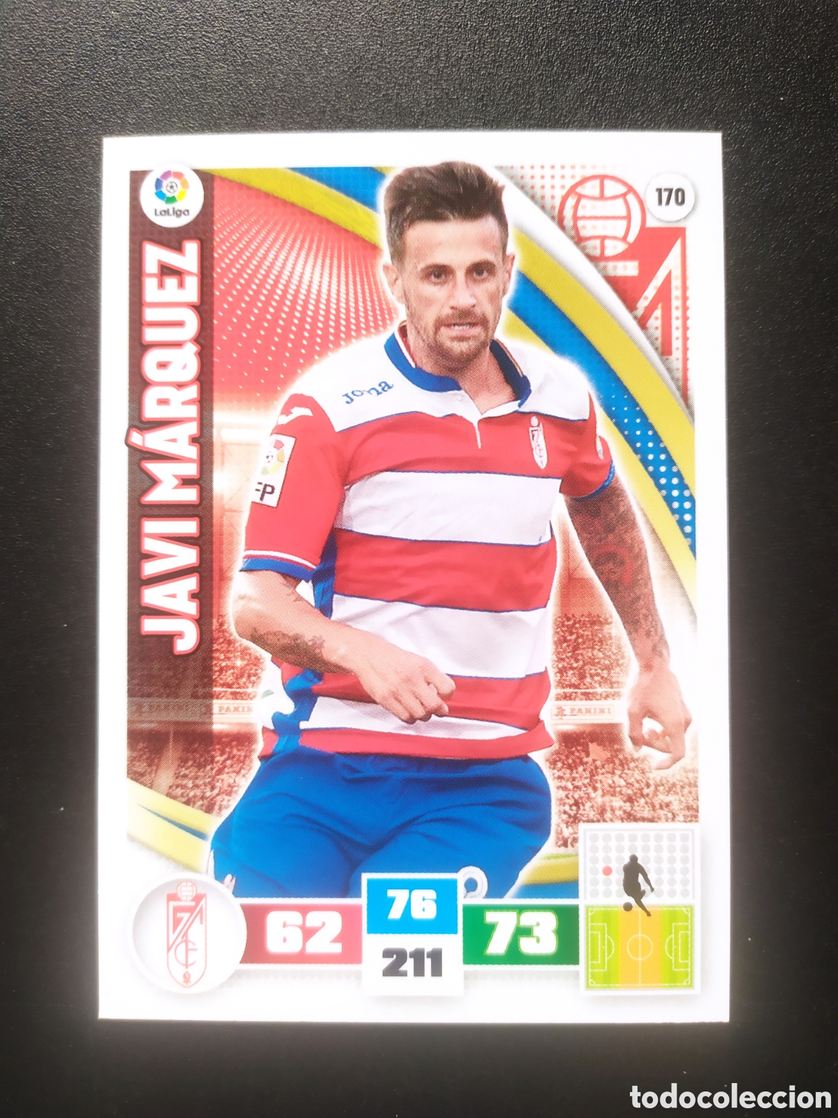 Cromos de f&uacute;tbol: Adrenalyn 2015 2016 15 16 panini Javi M&aacute;rquez n&deg; 170 Granada