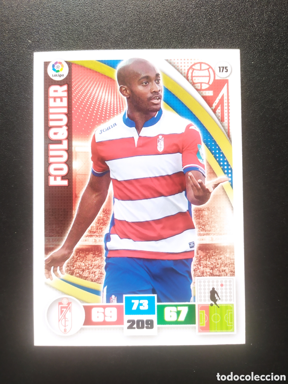 Cromos de f&uacute;tbol: Adrenalyn 2015 2016 15 16 panini Foulquier n&deg; 175 Granada