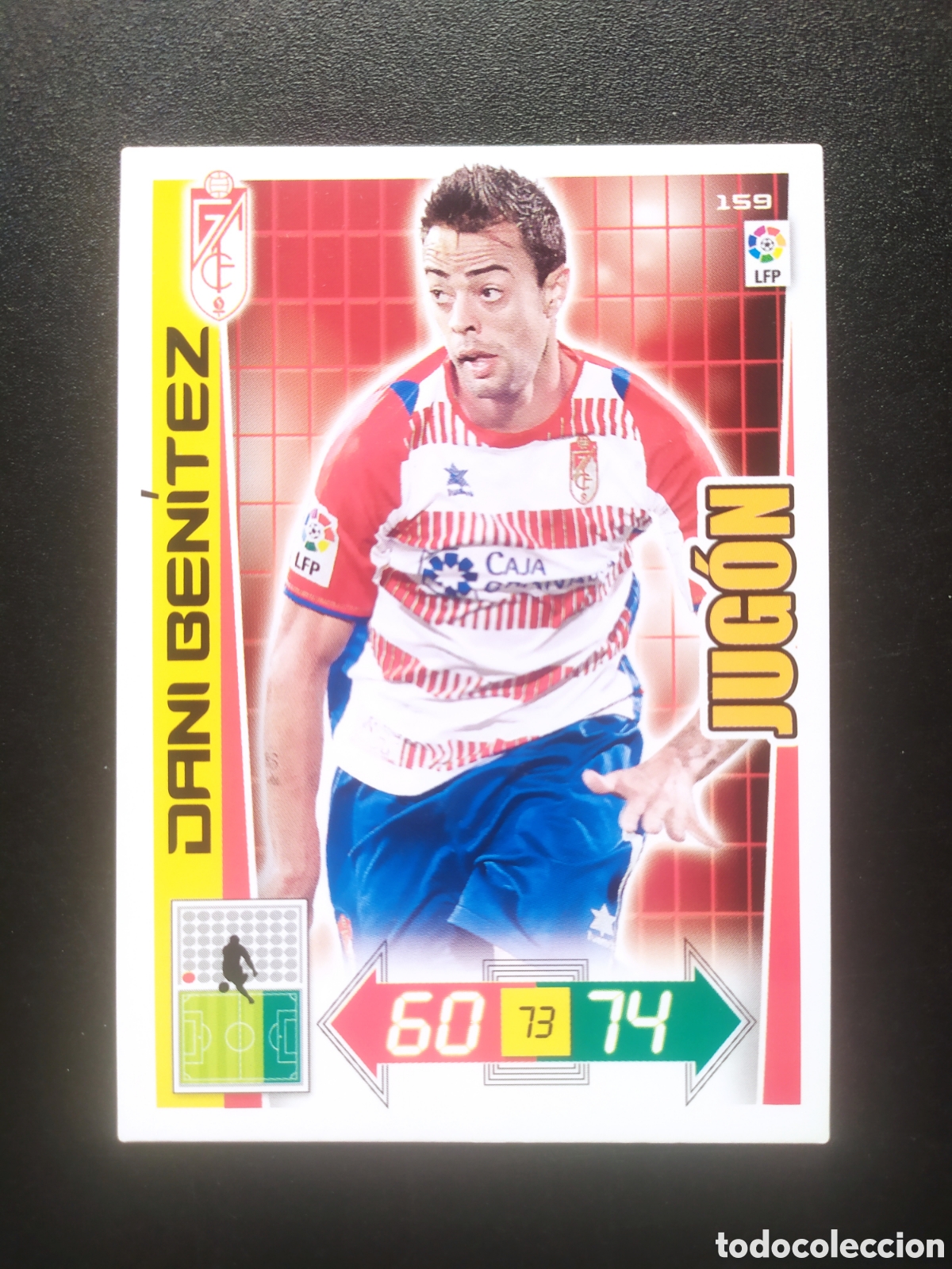 Cromos de f&uacute;tbol: Adrenalyn 2012 2013 12 13 panini Dani Benitez jugon n&deg; 159 Granada