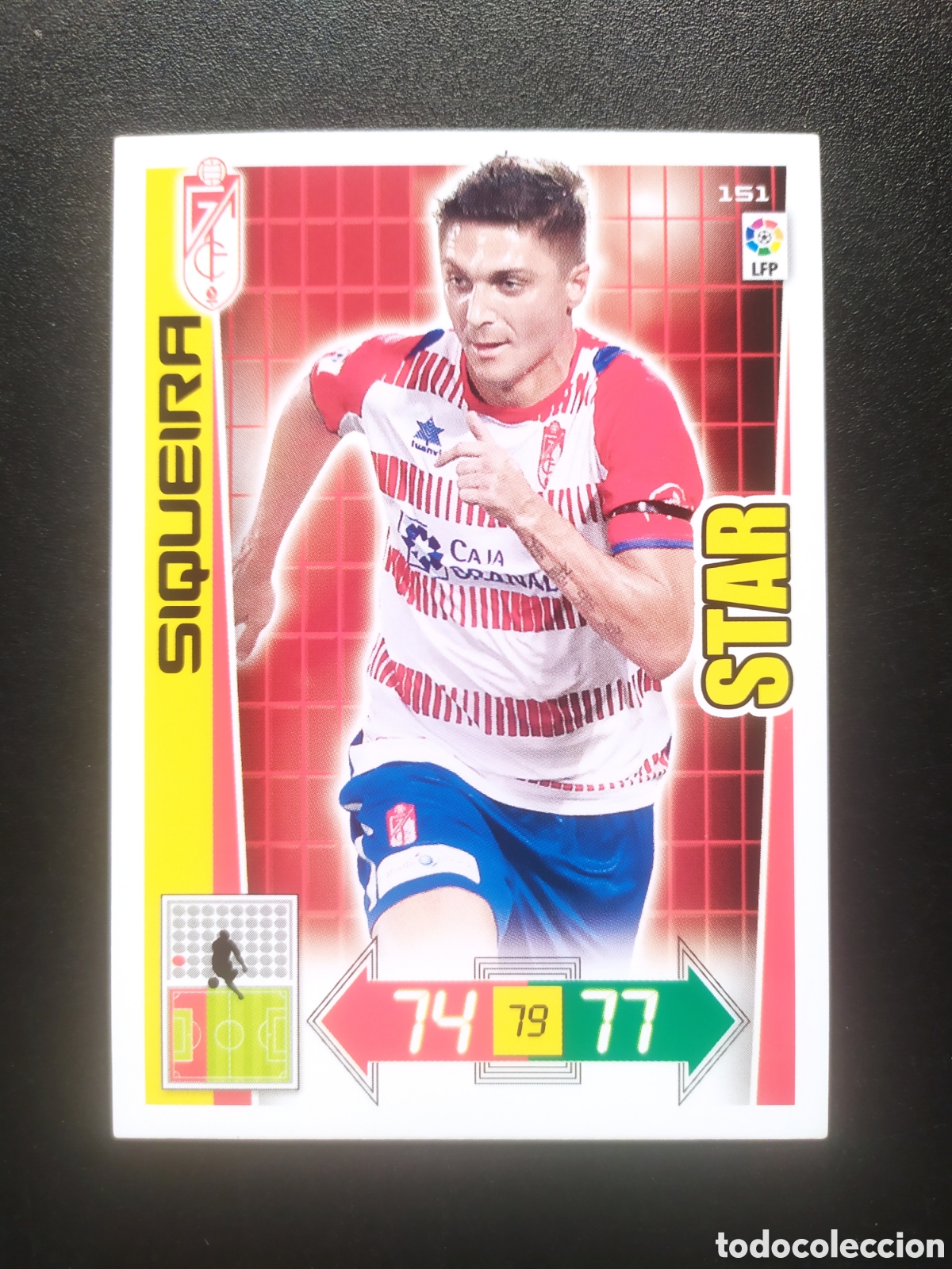 Cromos de f&uacute;tbol: Adrenalyn 2012 2013 12 13 panini Siqueira n&deg; 151 Granada