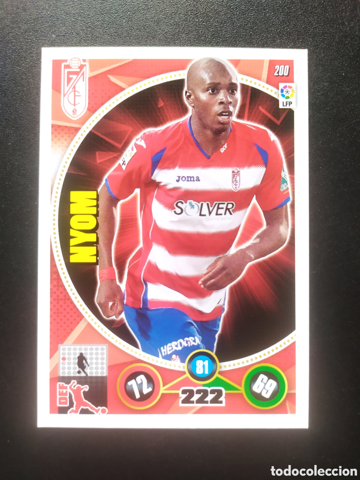 Cromos de f&uacute;tbol: Adrenalyn 2014 2015 14 15 panini Nyom n&deg; 200 Granada