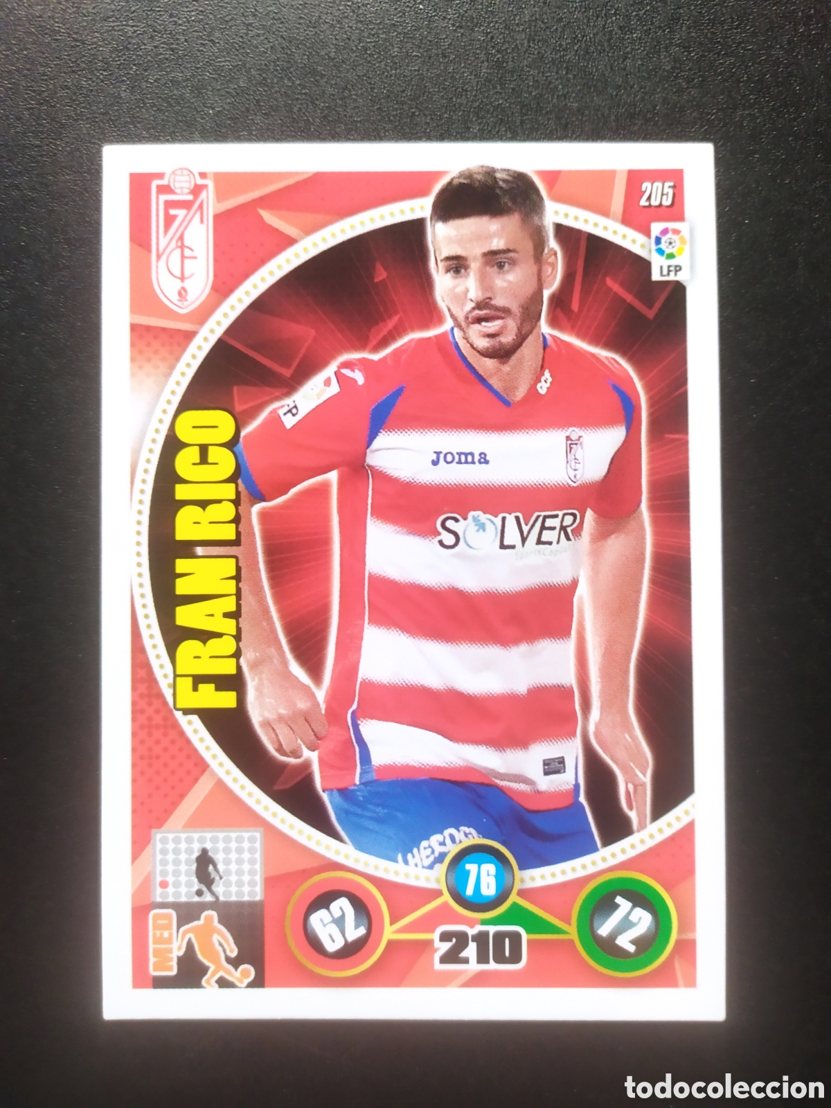 Cromos de f&uacute;tbol: Adrenalyn 2014 2015 14 15 panini Fran Rico n&deg; 205 Granada