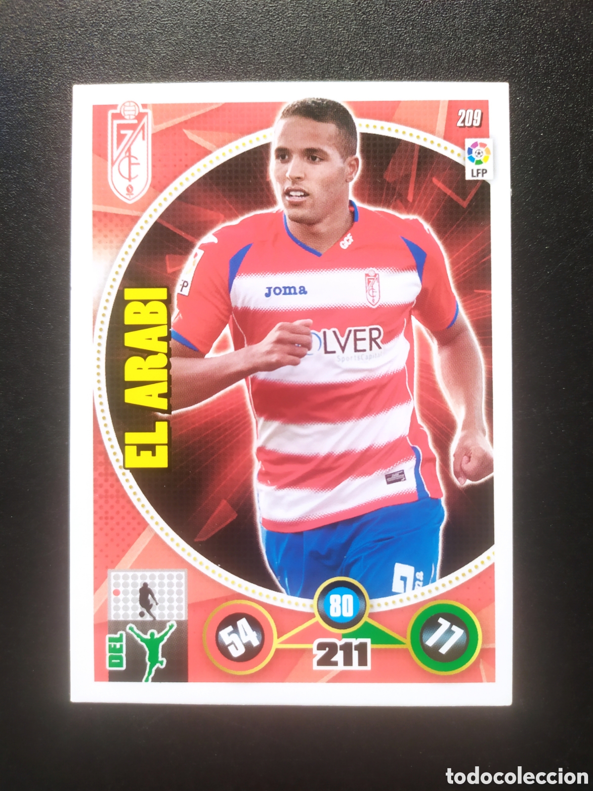 Cromos de f&uacute;tbol: Adrenalyn 2014 2015 14 15 panini El Arabi n&deg; 209 Granada