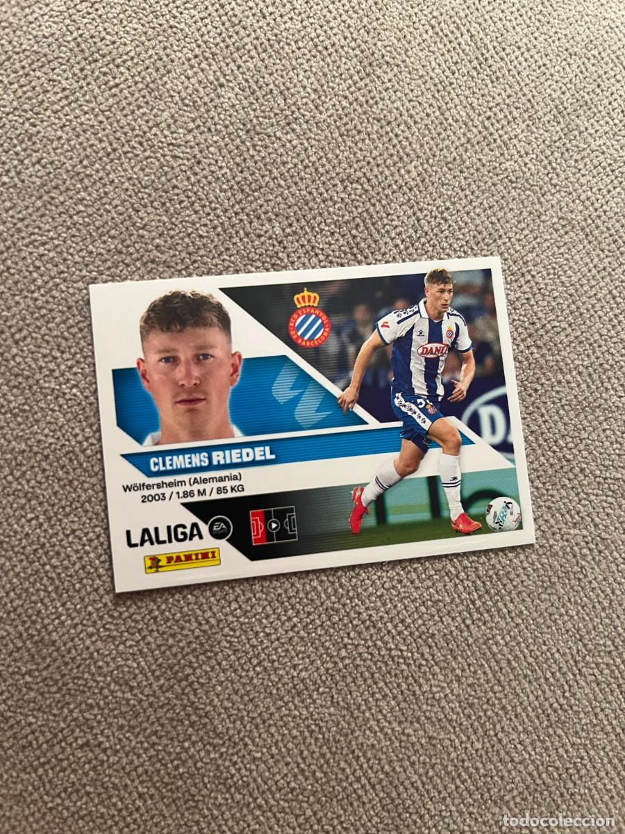 Cromos de f&uacute;tbol: 7 RIEDEL ESPA&Ntilde;OL LIGA ESTE 2026 2027 26 27