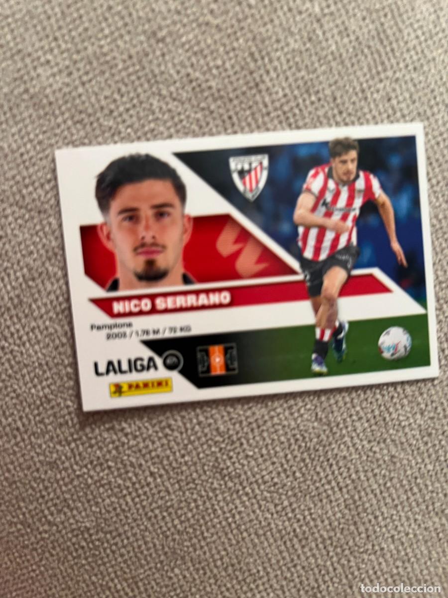 Cromos de f&uacute;tbol: 15 NICO SERRANO AT BILBAO LIGA ESTE 2026 2027 26 27