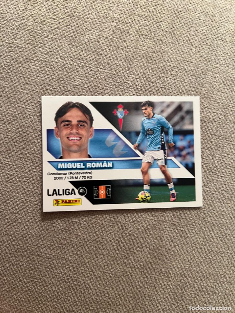 Cromos de f&uacute;tbol: 12 MIGUEL ROM&Aacute;N CELTA LIGA ESTE 2026 2027 26 27