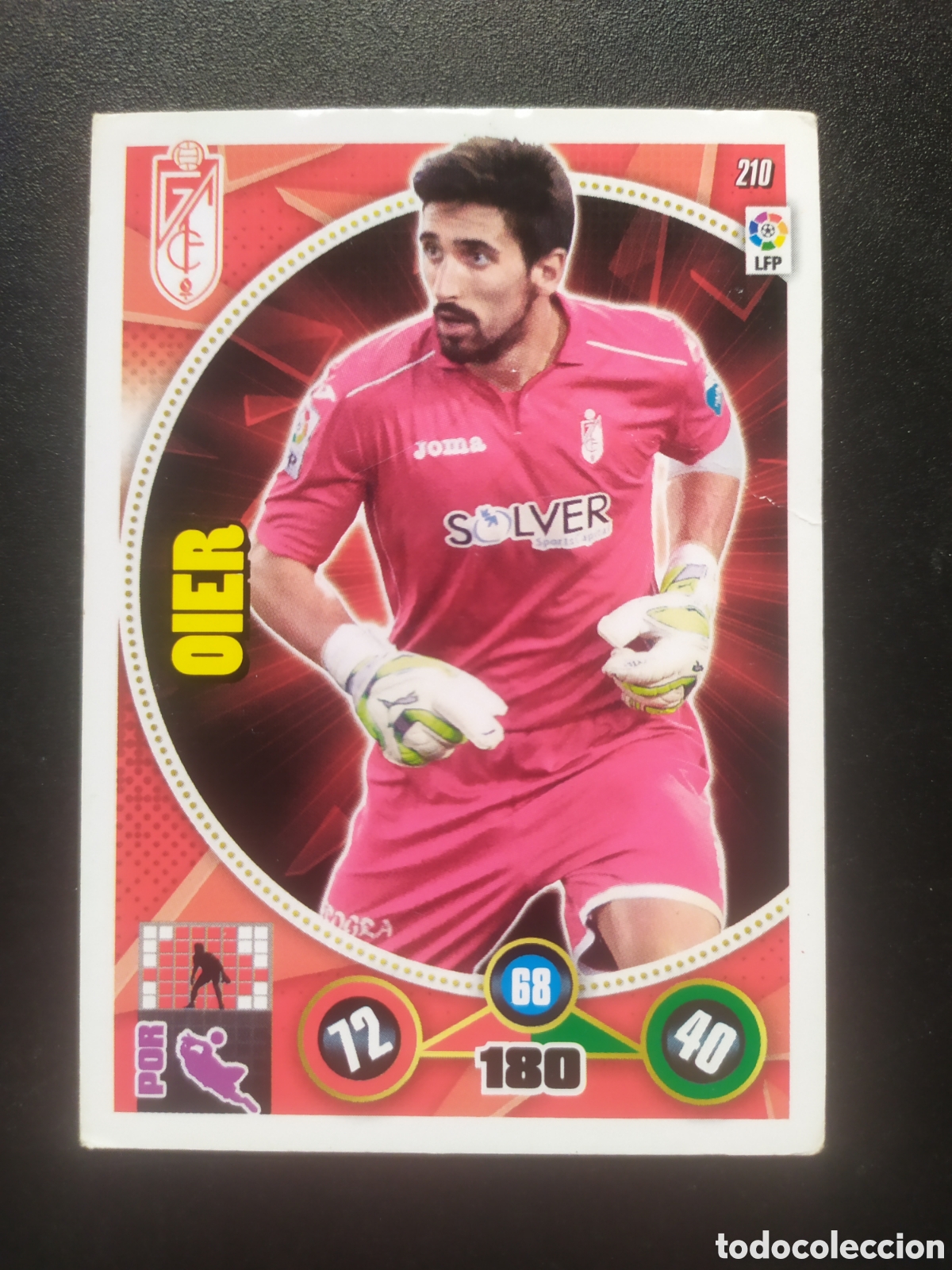 Cromos de f&uacute;tbol: Adrenalyn 2014 2015 14 15 panini Oier n&deg; 210 Granada