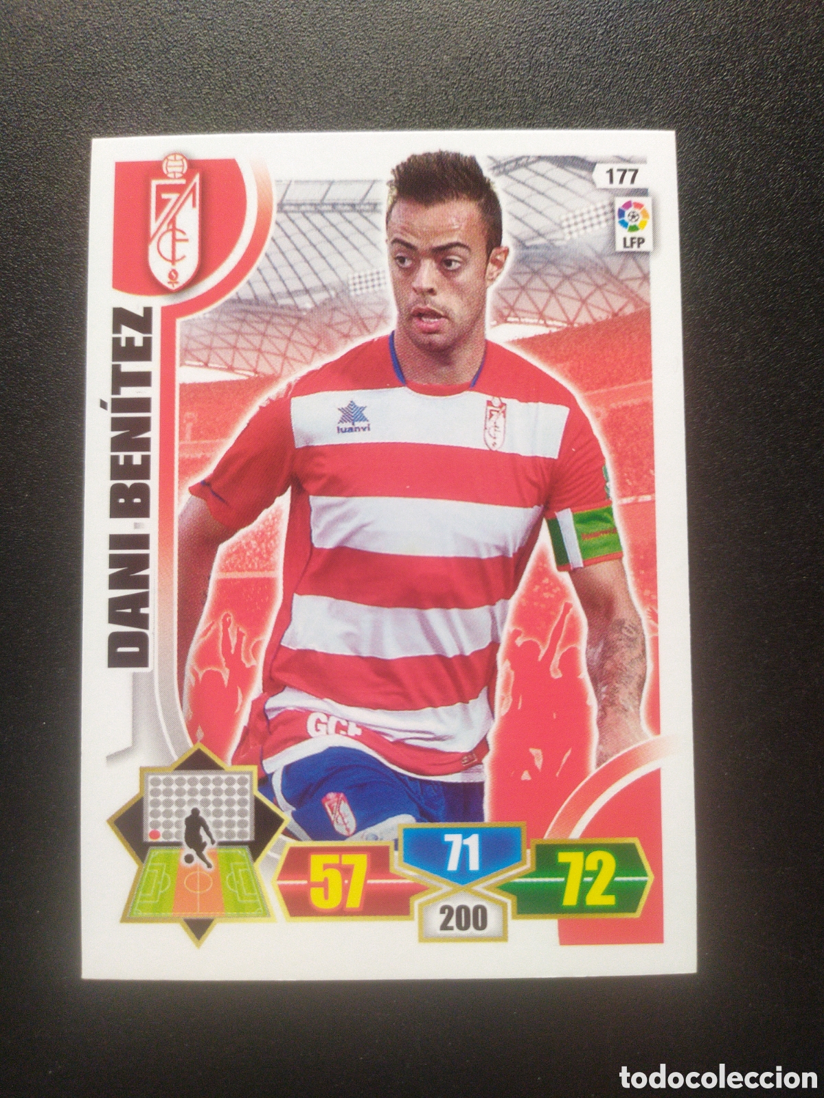 Fu&szlig;ball-Sticker: Adrenalyn 2013 2014 13 14 panini Dani Ben&iacute;tez n&deg; 177 Granada
