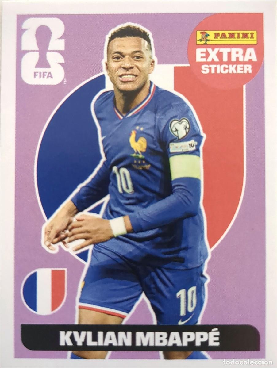 Fu&szlig;ball-Sticker: Extra Sticker Kyllian Mbapp&eacute; Panini World Cup 2026