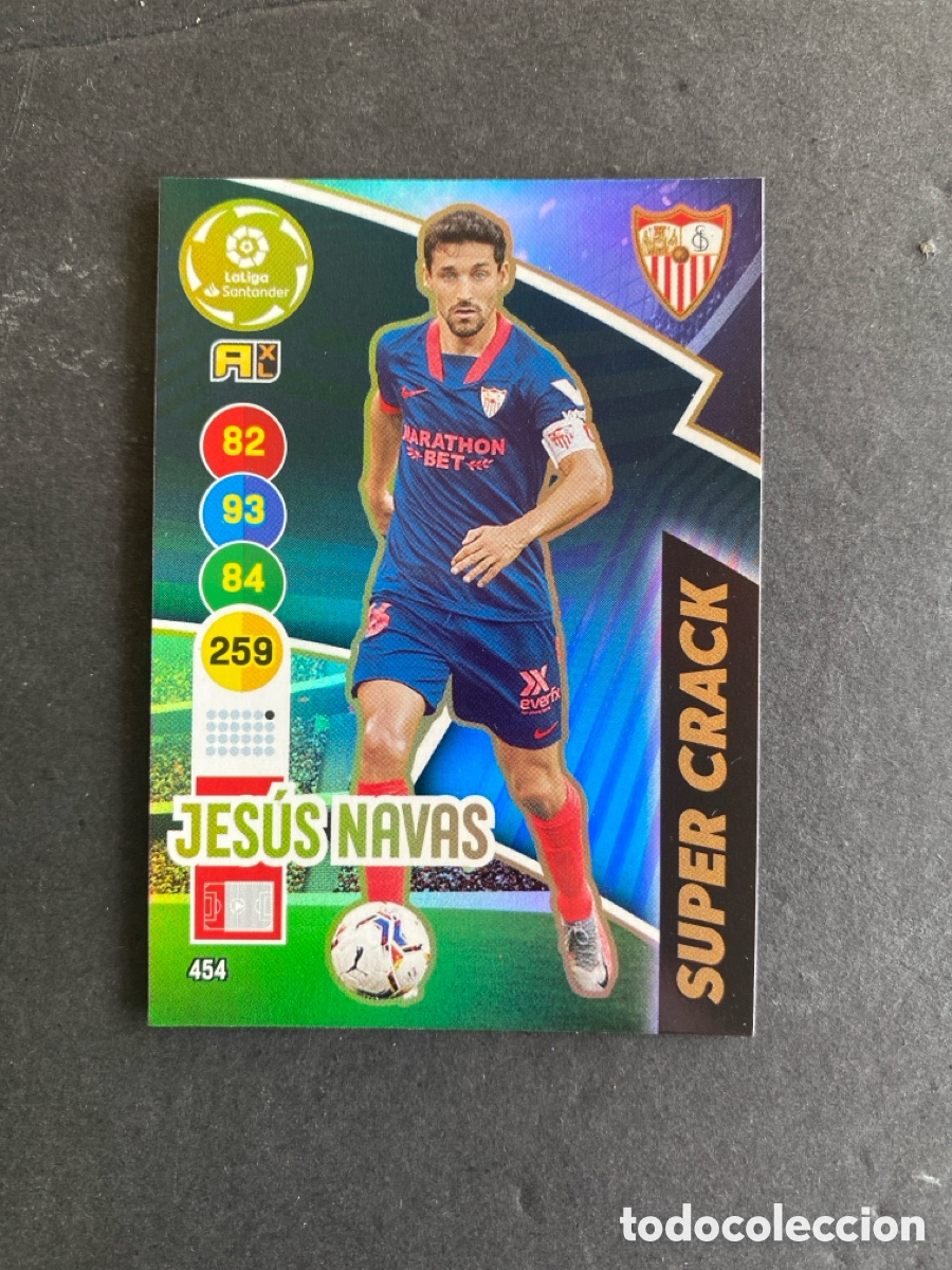 Football Stickers: Cromo Adrenalyn liga 20/21 S&uacute;per Crack N* 454
