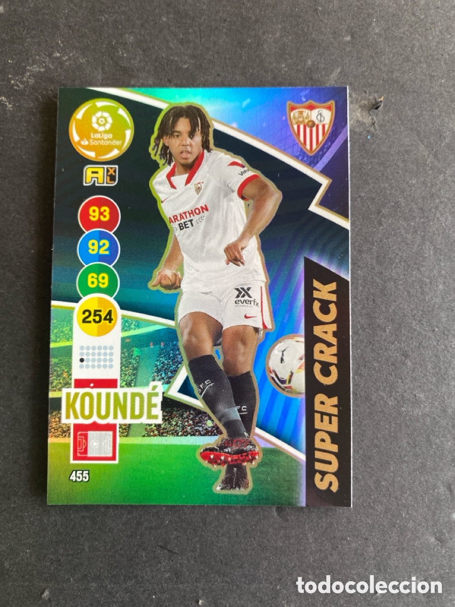Football Stickers: Cromo Adrenalyn liga 20/21 S&uacute;per Crack N* 455