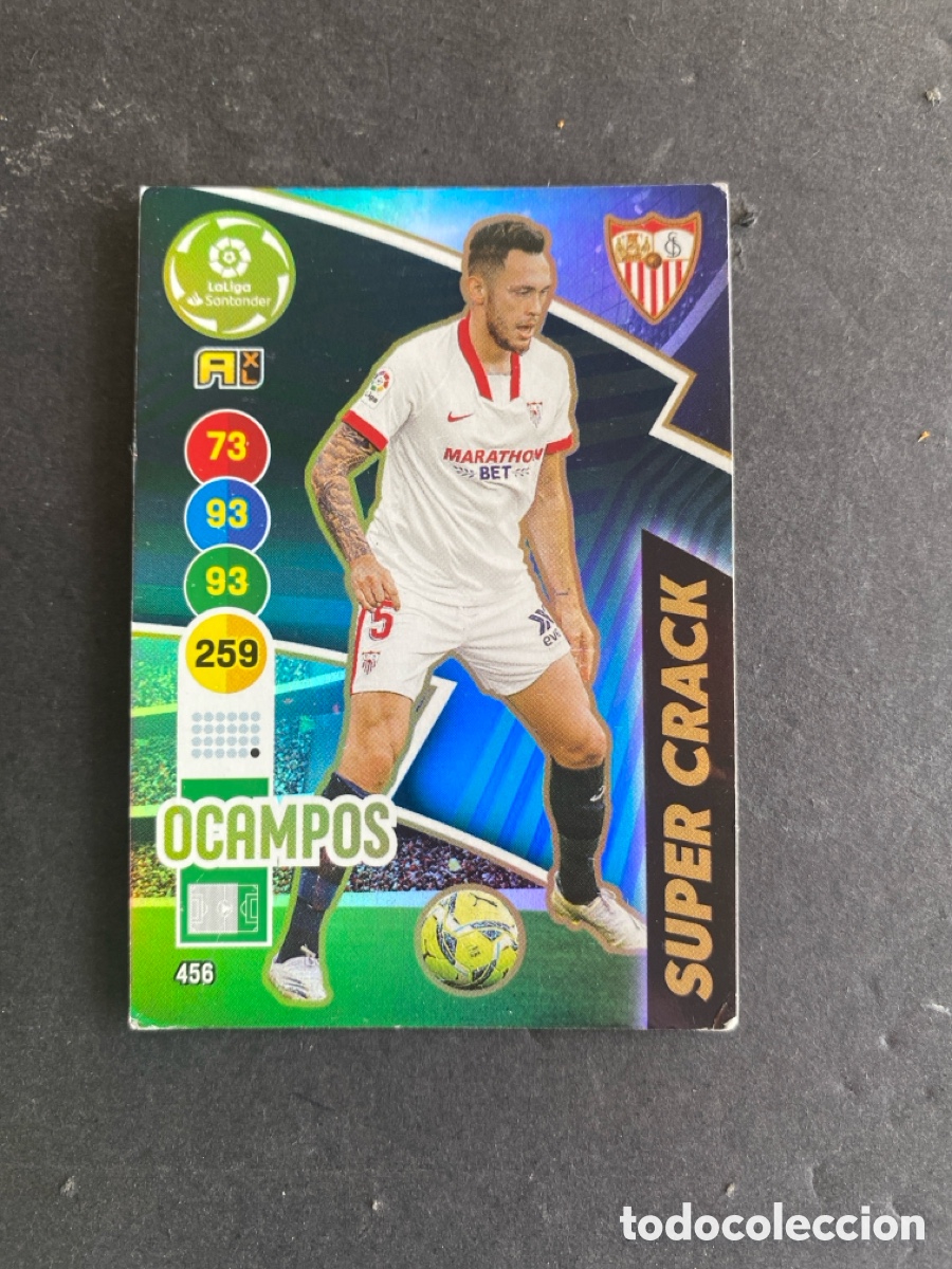 Football Stickers: Cromo Adrenalyn liga 20/21 S&uacute;per Crack N* 456
