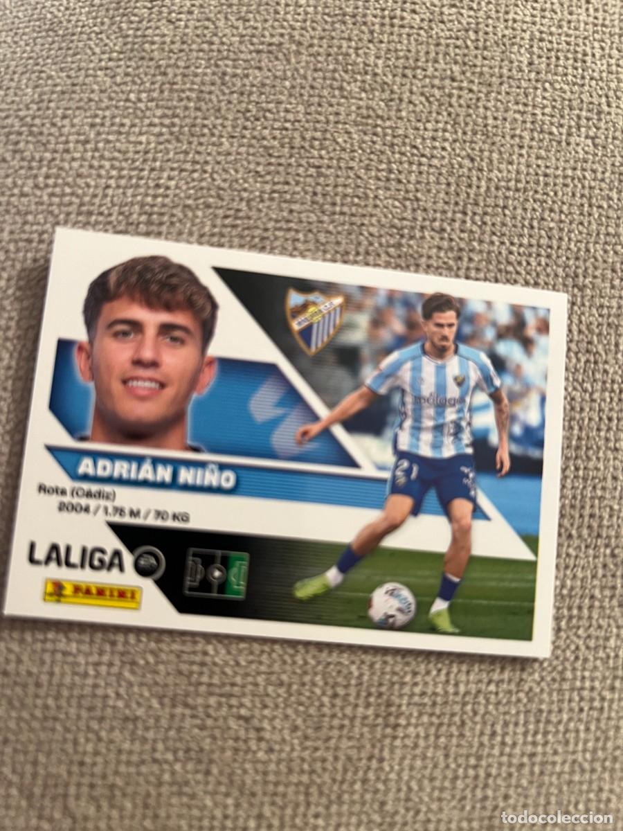 Football Stickers: 18 ADRIAN NI&Ntilde;O M&Aacute;LAGA LIGA ESTE 2026 2027 26 27