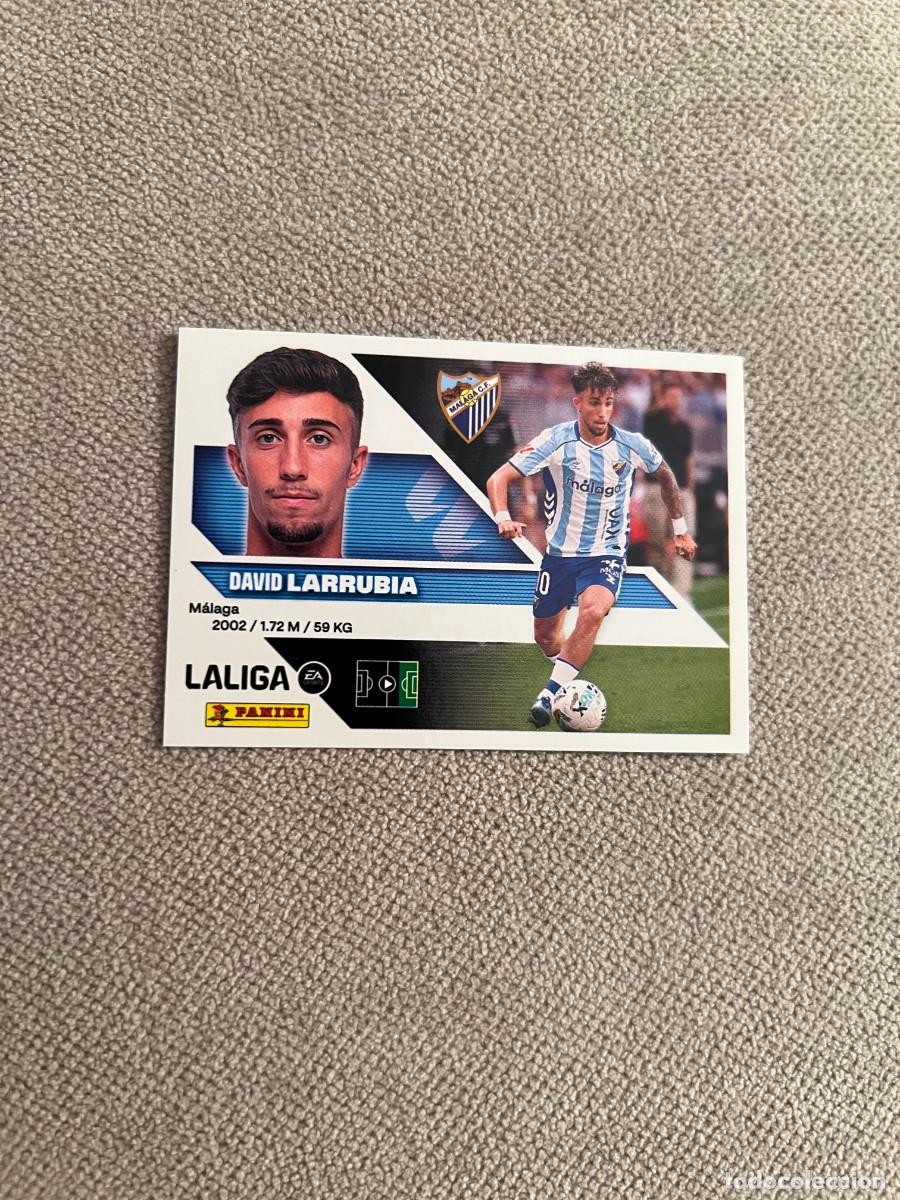 Cromos de f&uacute;tbol: 16 LARRUBIA M&Aacute;LAGA LIGA ESTE 2026 2027 26 27