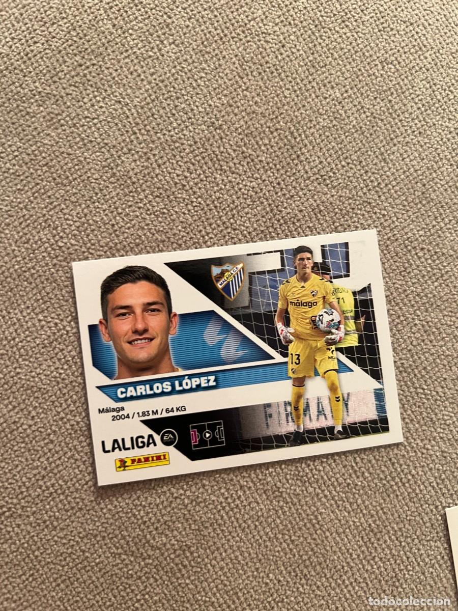 Cromos de f&uacute;tbol: 4 CARLOS LOPEZ M&Aacute;LAGA LIGA ESTE 2026 2027 26 27