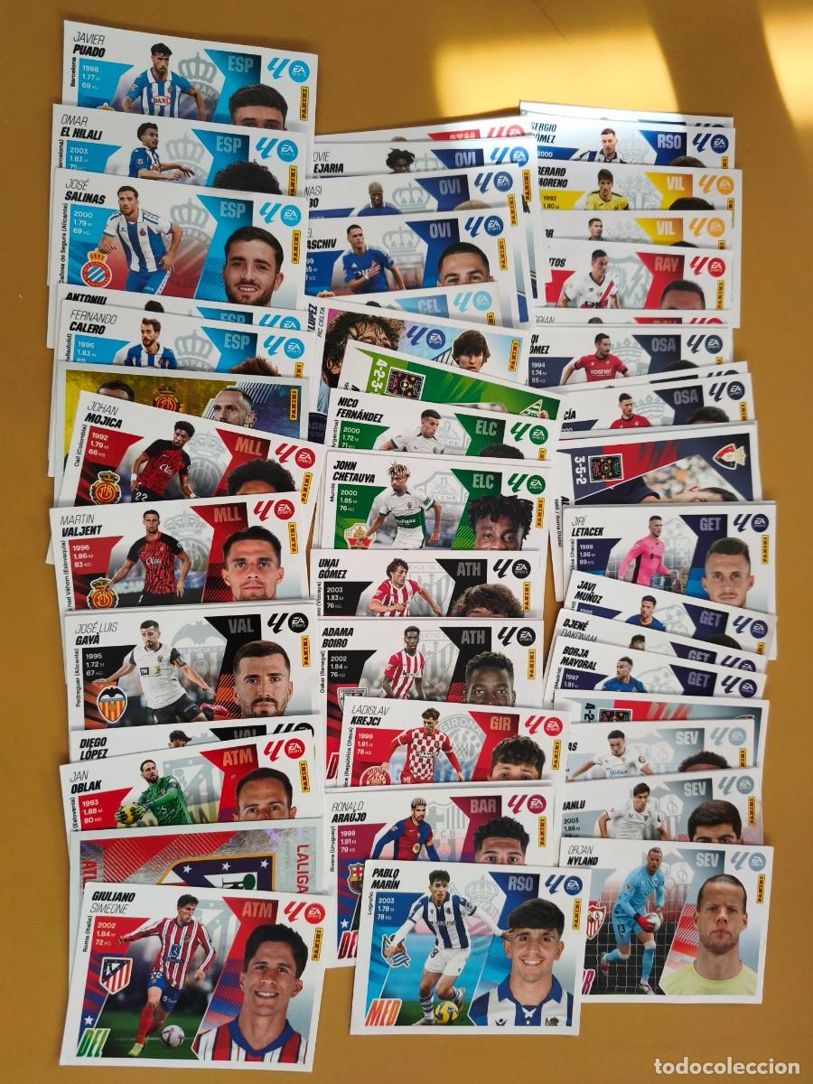 Cromos de f&uacute;tbol: liga 2025 26, contiene 56 cromos