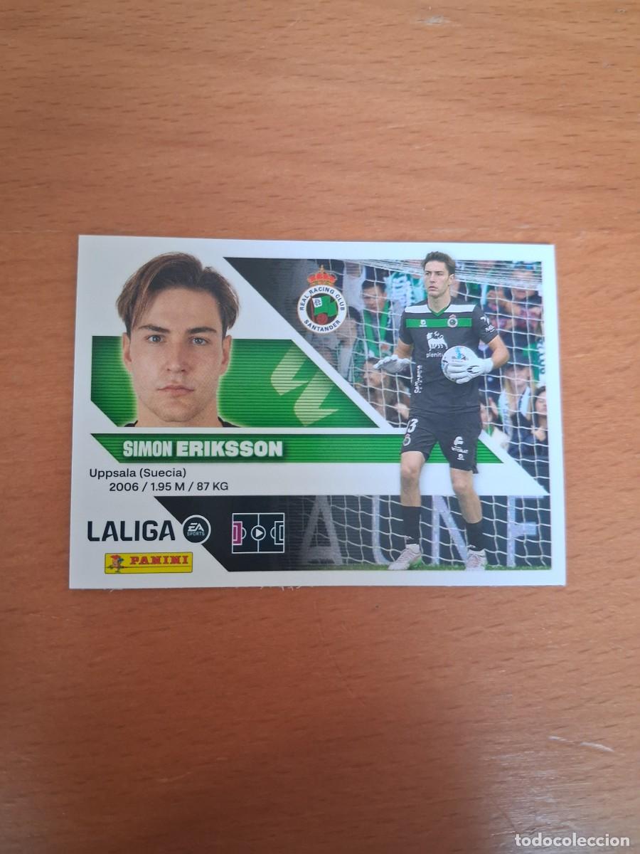 Cromos de f&uacute;tbol: Ediciones Este 2026 2027 26 27 Racing De Santander 4 Eriksson