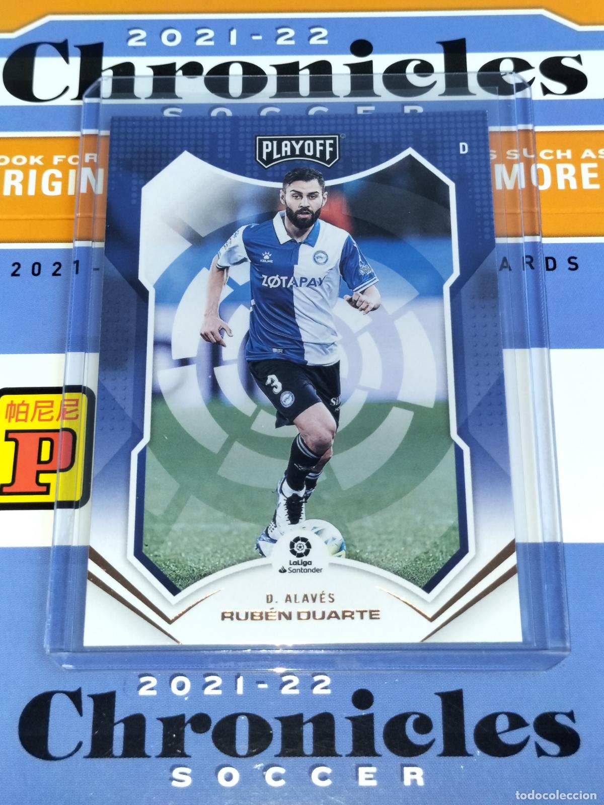 Cromos de f&uacute;tbol: N&ordm; 66 RUBEN DUARTE ALAVES CARD CHRONICLES PLAYOFF LA LIGA SOCCER 2021 2022 21 22 PANINI