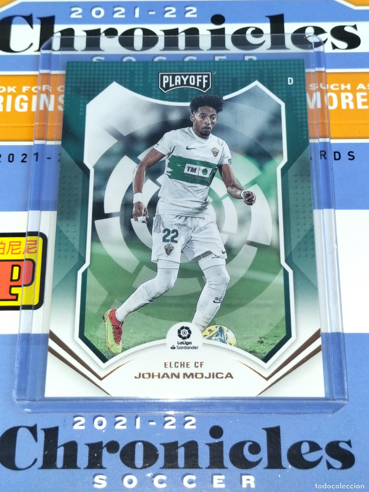 Cromos de f&uacute;tbol: N&ordm; 67 JOHAN MOJICA ELCHE CARD CHRONICLES PLAYOFF LA LIGA SOCCER 2021 2022 21 22 PANINI