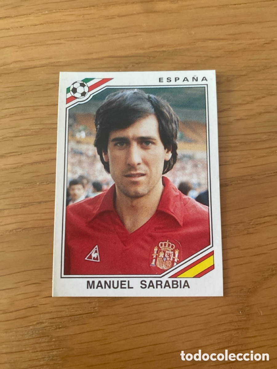 Cartes &agrave; collectionner de Football: Cromo panini mundial Mexico 86 n&uacute;mero 271 Sarabia - Sticker album world cup 1986