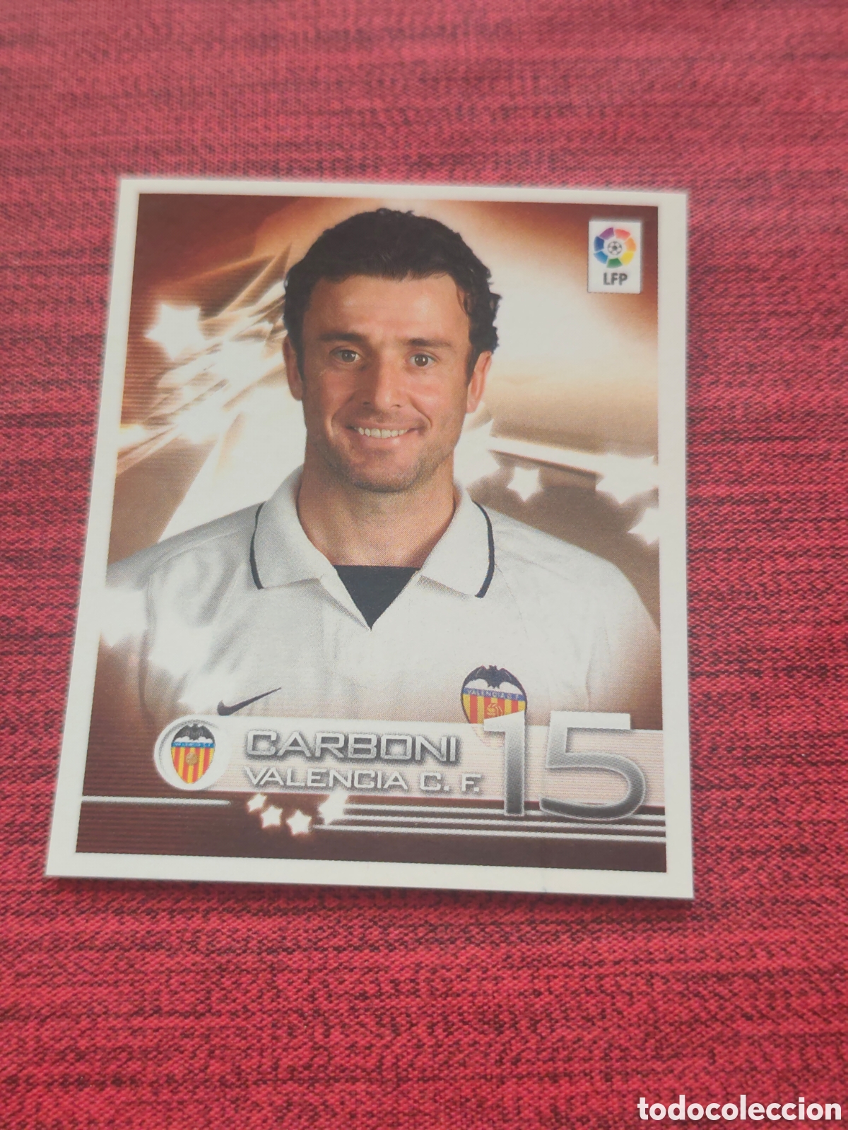 Cartes &agrave; collectionner de Football: 343 CARBONI VALENCIA SUPERLIGA DE ESTRELLAS 2002 2003