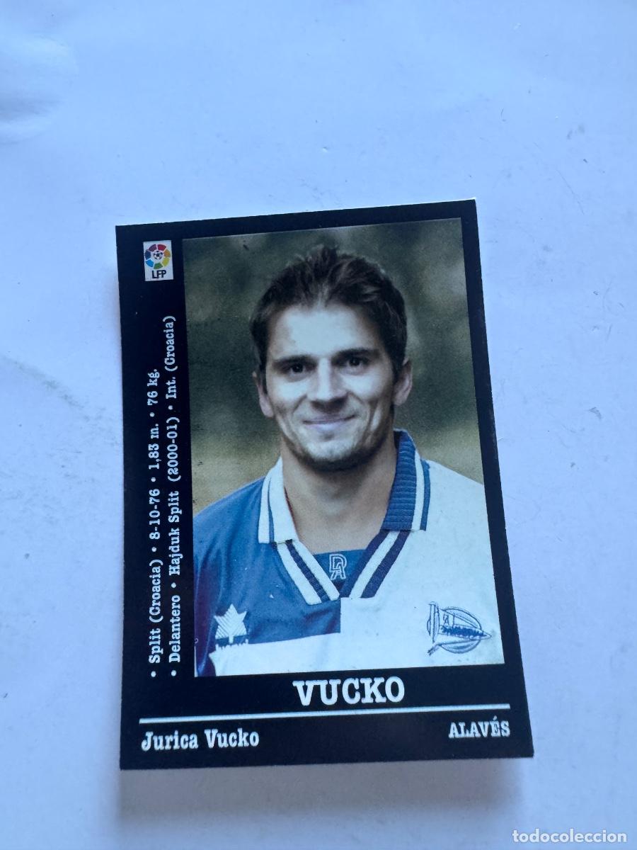 Cromos de f&uacute;tbol: VUCKO ALAV&Eacute;S CROMO F&Uacute;TBOL COLOCA LIGA 2000-2001 PANINI NUNCA PEGADO / COMPRA MIN&Iacute;MA 5 &euro;