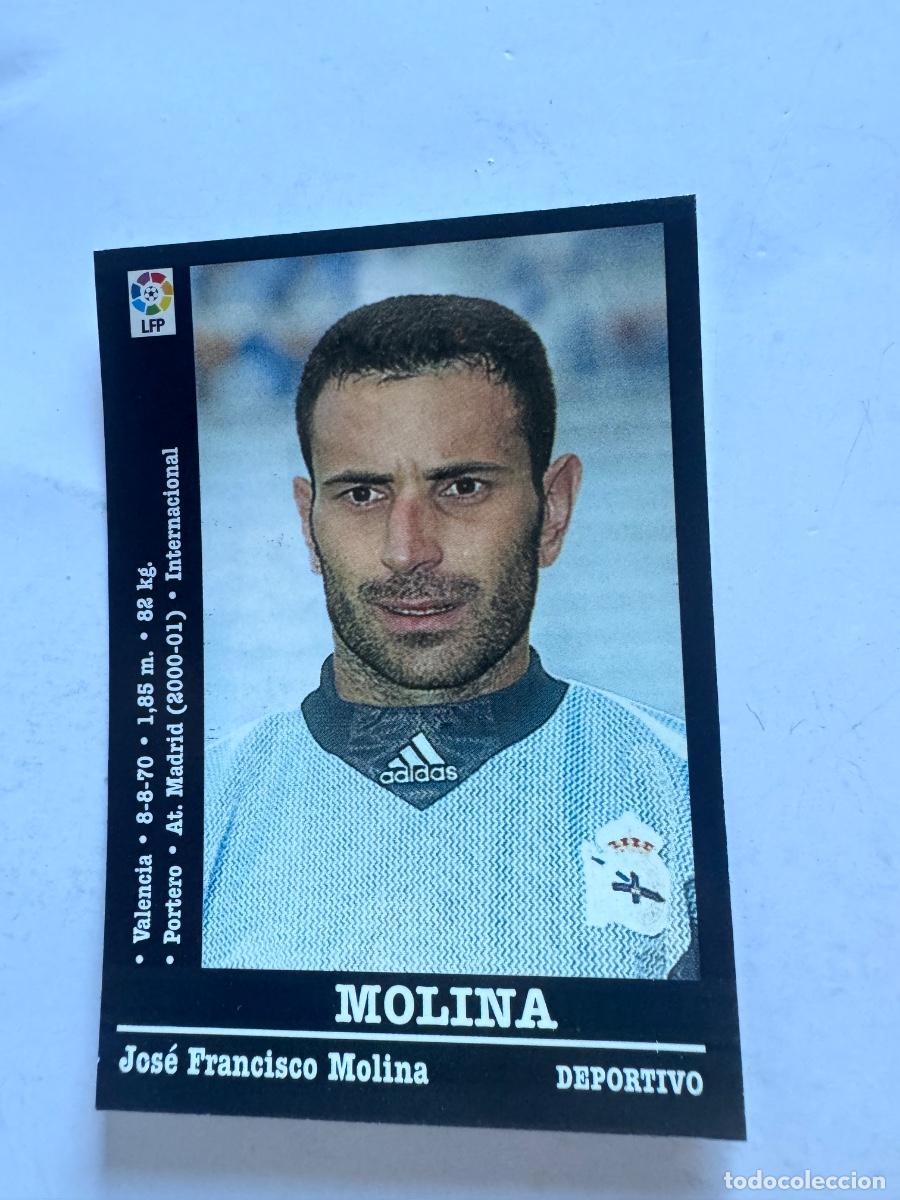 Cartes &agrave; collectionner de Football: MOLINA DEPORTIVO CROMO F&Uacute;TBOL COLOCA LIGA 2000-2001 PANINI NUNCA PEGADO / COMPRA MIN&Iacute;MA 5 &euro;