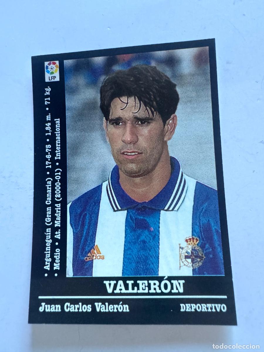 Cromos de f&uacute;tbol: VALERON DEPORTIVO CROMO F&Uacute;TBOL COLOCA LIGA 2000-2001 PANINI NUNCA PEGADO / COMPRA MIN&Iacute;MA 5 &euro;