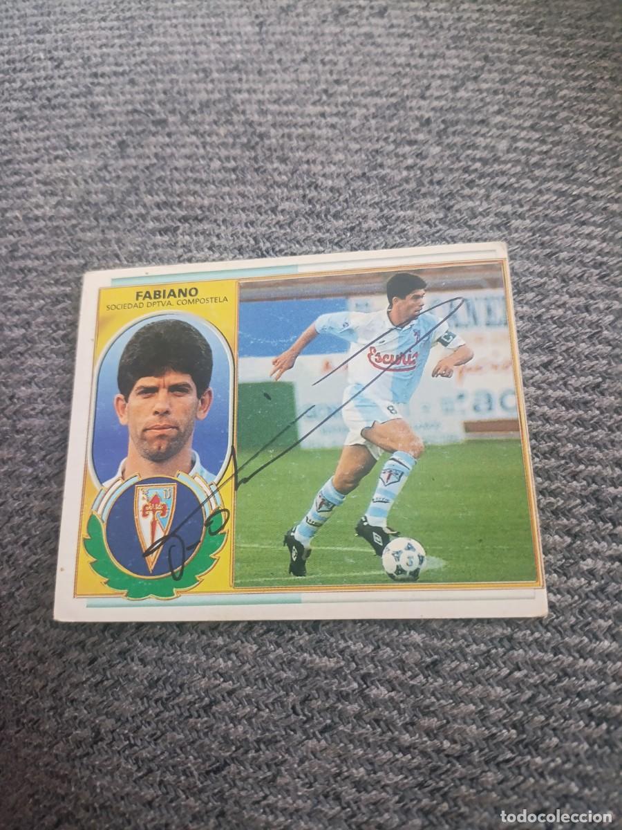 Football Stickers: Auto original de Fabiano Compostela