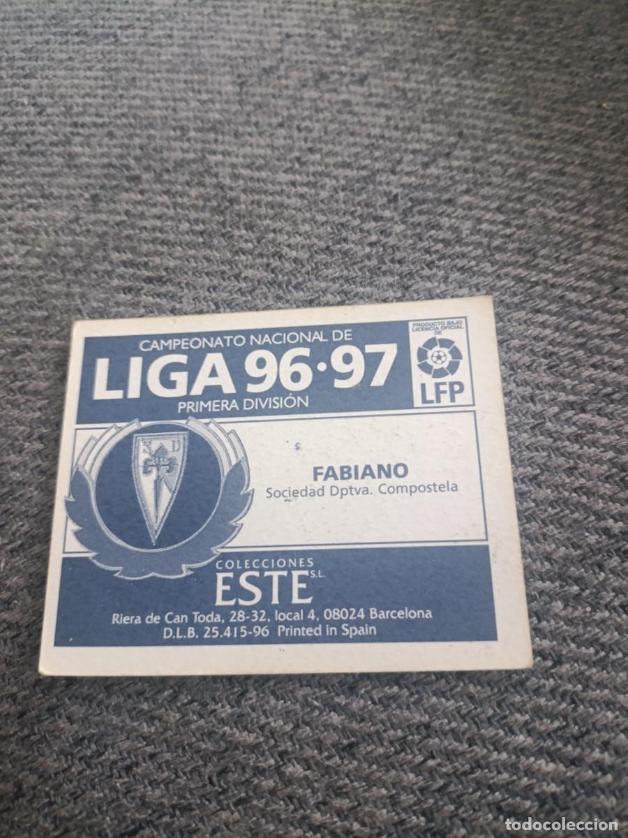 Cromos de f&uacute;tbol: Auto original de Fabiano Compostela - Foto 2