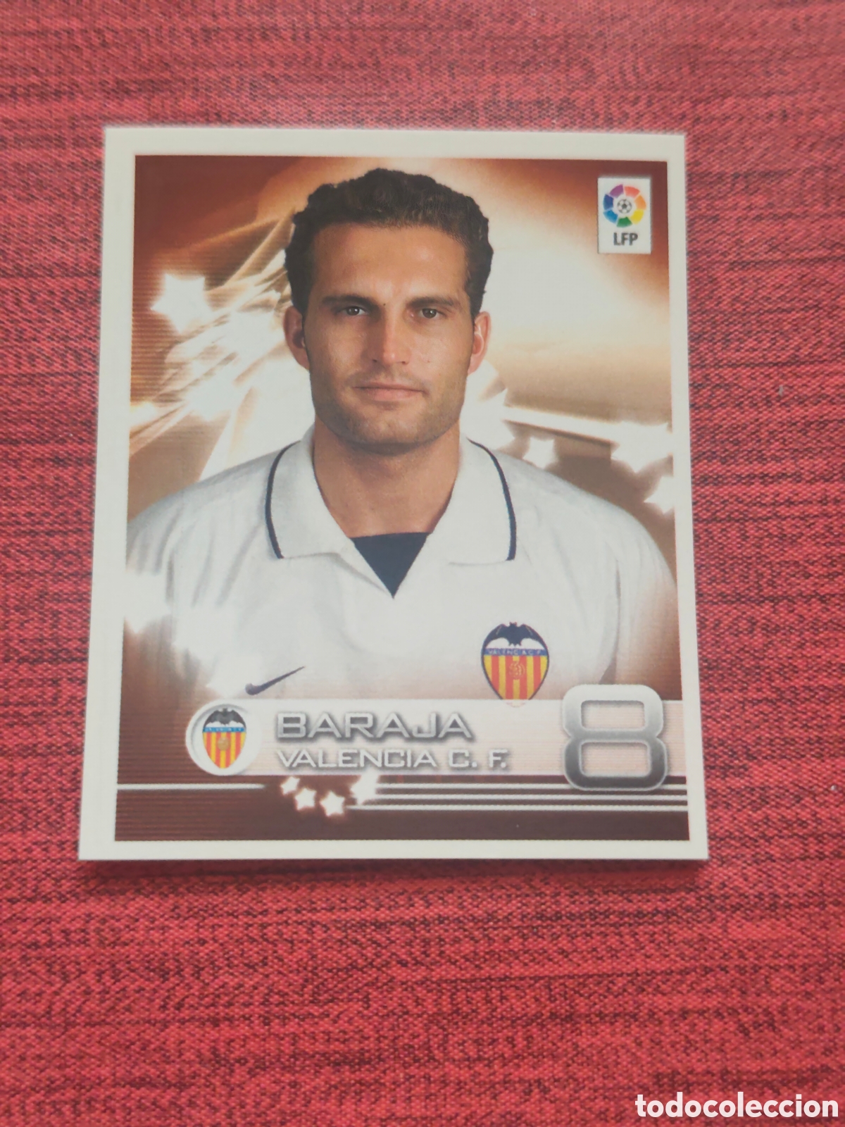 Football Stickers: 346 BARAJA VALENCIA SUPERLIGA DE ESTRELLAS 2002 2003