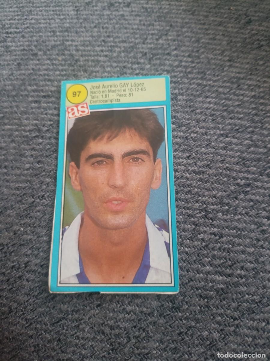 Cromos de f&uacute;tbol: Ases de la liga 90-91 Gay Espa&ntilde;ol